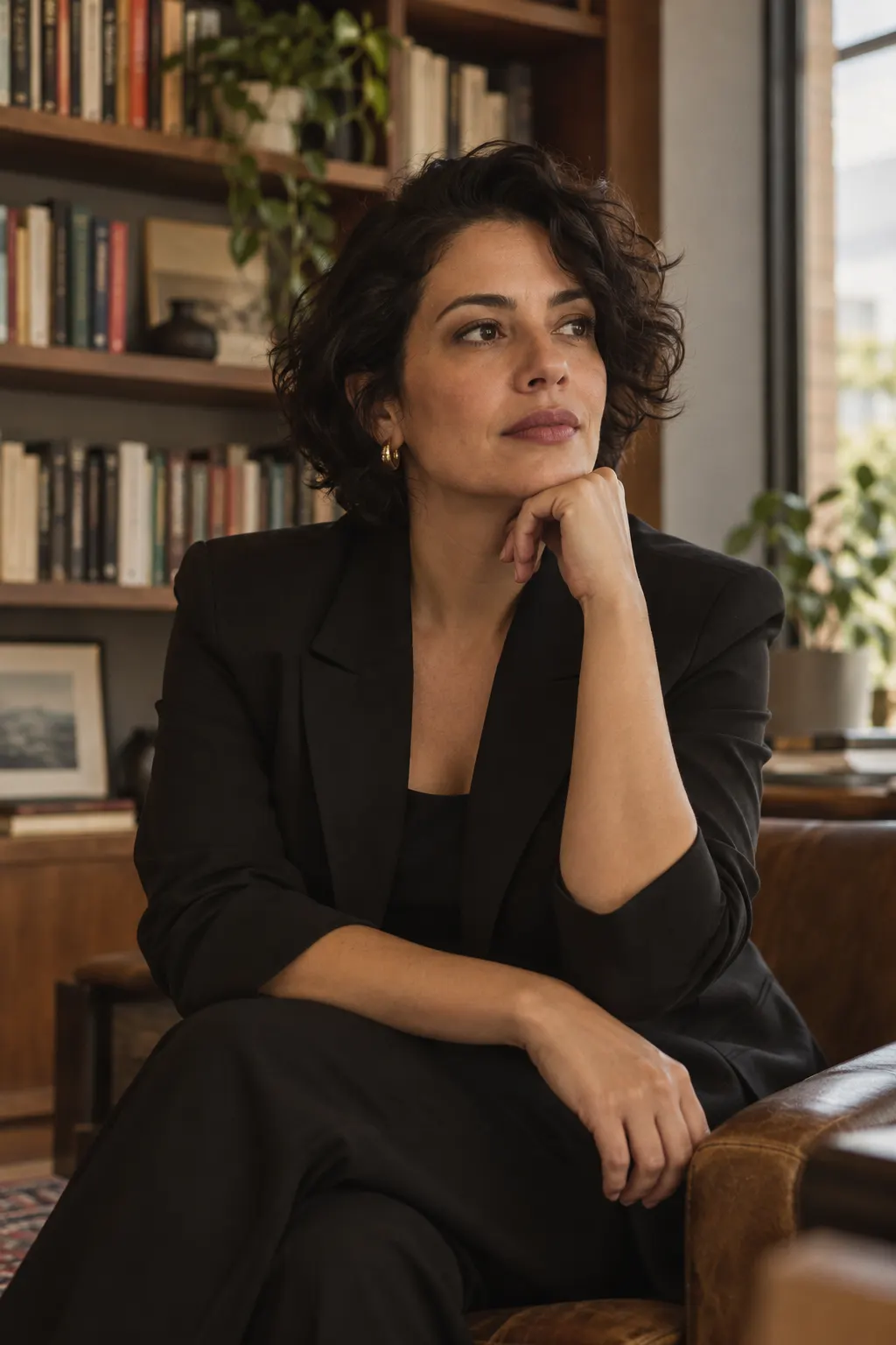 Retrato ilustrativo da advogada fictícia Helena Prado